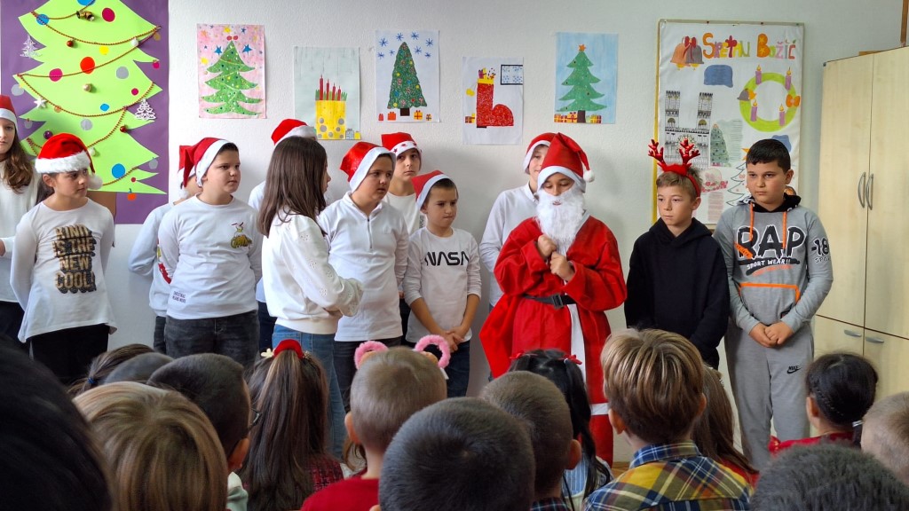 Božićna priredba u Područnoj školi Ljuti Dolac